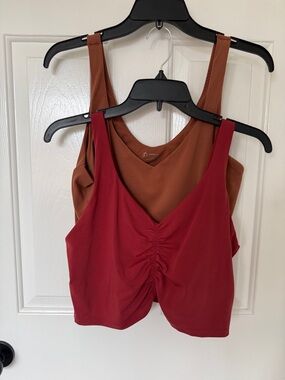 Aerie Offline Longline sports bra Lot of 2 XL
LIKE NEW